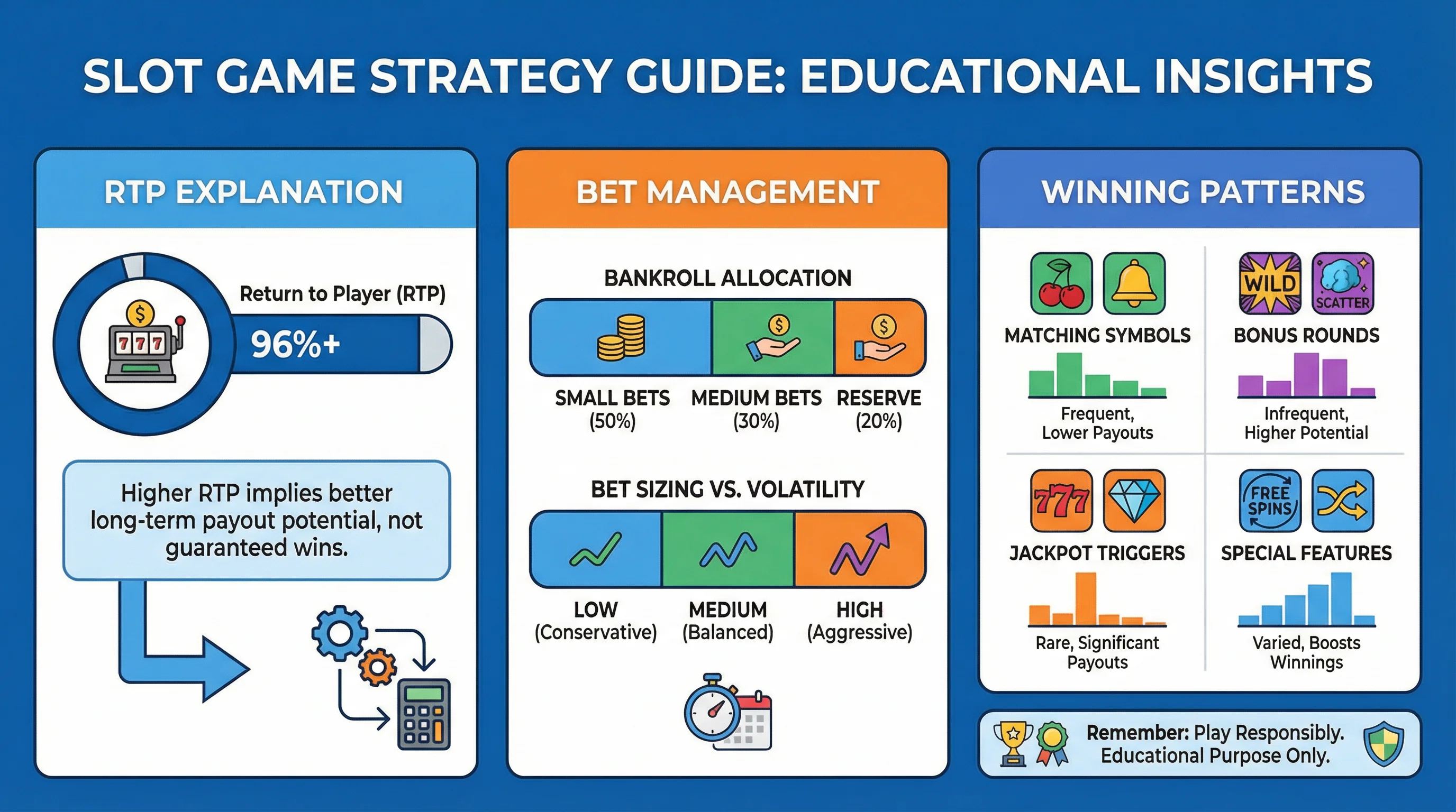PG电子游戏策略指南信息图